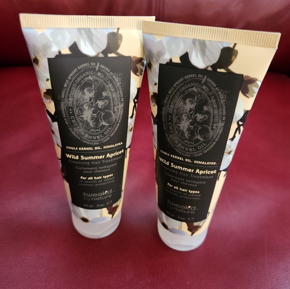 Tweak'd by Nature - Cleansing hair treatment 3oz tube duo